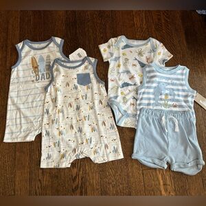 6-9m bundle summer outfits